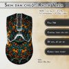 Skin dán chuột Razer Viper mẫu Angry Owl Art Skin dán chuột Razer Viper mẫu Angry Owl Art