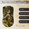 Skin dán chuột Razer Viper mẫu Cá chép hóa rồng CHR002 Skin dán chuột Razer Viper mẫu Cá chép hóa rồng CHR002