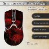 Skin dán chuột Razer Viper mẫu Hoa bỉ ngạn acp036 Skin dán chuột Razer Viper mẫu Hoa bỉ ngạn acp036
