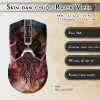 Skin dán chuột Razer Viper mẫu Hoa văn hov017