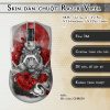 Skin dán chuột Razer Viper mẫu Hổ trắng CHR029 Skin dán chuột Razer Viper mẫu Hổ trắng CHR029