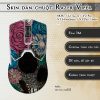 Skin dán chuột Razer Viper mẫu mộ hoa lsm022 Skin dán chuột Razer Viper mẫu mộ hoa lsm022