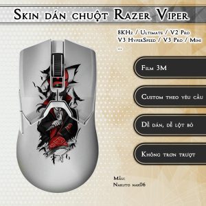 Skin dán chuột Razer Viper mẫu Naruto nar06
