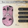 Skin dán chuột Razer Viper mẫu Nikeair hồng