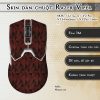 Skin dán chuột Razer Viper mẫu Nordic đỏ