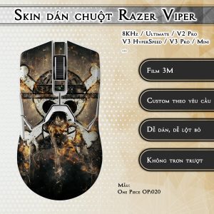 Skin dán chuột Razer Viper mẫu One Piece OPi020
