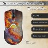 Skin dán chuột Razer Viper mẫu Rồng lửa dra007 Skin dán chuột Razer Viper mẫu Rồng lửa dra007