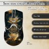 Skin dán chuột Razer Viper mẫu Sen trắng Skin dán chuột Razer Viper mẫu Sen trắng