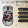 Skin dán chuột Razer Viper mẫu Song long dra033 Skin dán chuột Razer Viper mẫu Song long dra033