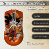 Skin dán chuột Razer Viper mẫu Songoku Dragon Ball 7vnr027