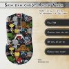 Skin dán chuột Razer Viper mẫu Superhero icon Skin dán chuột Razer Viper mẫu Superhero icon