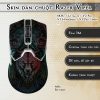 Skin dán chuột Razer Viper mẫu Sói tarot Skin dán chuột Razer Viper mẫu Sói tarot