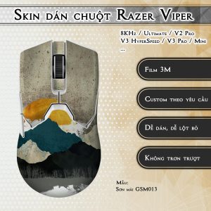 Skin dán chuột Razer Viper mẫu Sơn mài GSM013