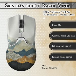 Skin dán chuột Razer Viper mẫu Sơn mài GSM076