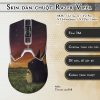 Skin dán chuột Razer Viper mẫu Totoro qvd018 Skin dán chuột Razer Viper mẫu Totoro qvd018