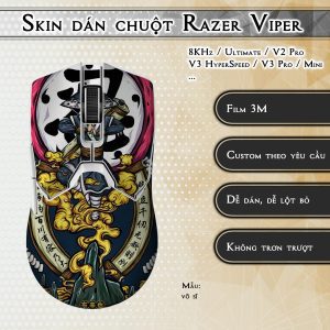 Skin dán chuột Razer Viper mẫu võ sĩ