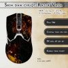Skin dán chuột Razer Viper mẫu ô cửa kính lsm053