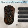 Skin dán chuột Logitech G603 mẫu Bánh răng Skin dán chuột Logitech G603 mẫu Bánh răng