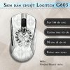 Skin dán chuột Logitech G603 mẫu Chrome Hearts trắng Skin dán chuột Logitech G603 mẫu Chrome Hearts trắng