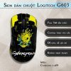 Skin dán chuột Logitech G603 mẫu Cyberpunk cyb09 Skin dán chuột Logitech G603 mẫu Cyberpunk cyb09