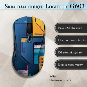 Skin dán chuột Logitech G603 mẫu Cyberpunk cyb12
