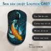 Skin dán chuột Logitech G603 mẫu Cá chép CHR046 Skin dán chuột Logitech G603 mẫu Cá chép CHR046