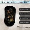 Skin dán chuột Logitech G603 mẫu Cá chép hóa rồng CHR012 Skin dán chuột Logitech G603 mẫu Cá chép hóa rồng CHR012
