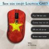 Skin dán chuột Logitech G603 mẫu cờ Vietnam Skin dán chuột Logitech G603 mẫu cờ Vietnam