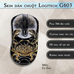 Skin dán chuột Logitech G603 mẫu Cự Giải