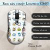 Skin dán chuột Logitech G603 mẫu Doremon Dor001 Skin dán chuột Logitech G603 mẫu Doremon Dor001