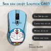 Skin dán chuột Logitech G603 mẫu Doremon Dor004 Skin dán chuột Logitech G603 mẫu Doremon Dor004