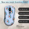 Skin dán chuột Logitech G603 mẫu Doremon Dor027