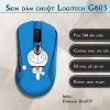 Skin dán chuột Logitech G603 mẫu Doremon Dor035 Skin dán chuột Logitech G603 mẫu Doremon Dor035