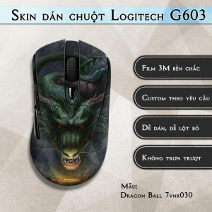 Skin dán chuột Logitech G603 mẫu Dragon Ball 7vnr030