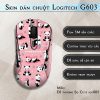 Skin dán chuột Logitech G603 mẫu Dễ thương So Cute scu005