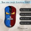 Skin dán chuột Logitech G603 mẫu Fendi Monster fen02 Skin dán chuột Logitech G603 mẫu Fendi Monster fen02