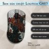Skin dán chuột Logitech G603 mẫu Hoa cúc lsm020 Skin dán chuột Logitech G603 mẫu Hoa cúc lsm020