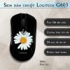 Skin dán chuột Logitech G603 mẫu Hoa cúc Skin dán chuột Logitech G603 mẫu Hoa cúc
