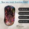 Skin dán chuột Logitech G603 mẫu Hoa văn hov017 Skin dán chuột Logitech G603 mẫu Hoa văn hov017