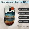 Skin dán chuột Logitech G603 mẫu hoàng hôn hổ phách GSM180 Skin dán chuột Logitech G603 mẫu hoàng hôn hổ phách GSM180