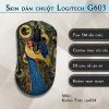 Skin dán chuột Logitech G603 mẫu Khổng Tước lsm024 Skin dán chuột Logitech G603 mẫu Khổng Tước lsm024