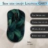 Skin dán chuột Logitech G603 mẫu lá xanh Skin dán chuột Logitech G603 mẫu lá xanh