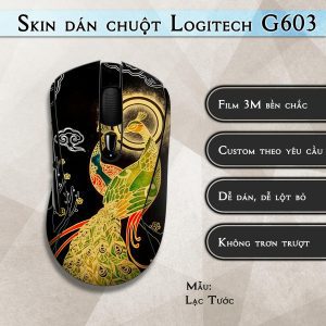 Skin dán chuột Logitech G603 mẫu Lạc Tước