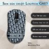 Skin dán chuột Logitech G603 mẫu Monogram Dior Skin dán chuột Logitech G603 mẫu Monogram Dior