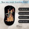 Skin dán chuột Logitech G603 mẫu Mèo Samurai Skin dán chuột Logitech G603 mẫu Mèo Samurai