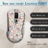 Skin dán chuột Logitech G603 mẫu mèo tím hồng xanh scu063 Skin dán chuột Logitech G603 mẫu mèo tím hồng xanh scu063