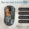 Skin dán chuột Logitech G603 mẫu Mèo xám và chó cam scu064 Skin dán chuột Logitech G603 mẫu Mèo xám và chó cam scu064