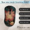 Skin dán chuột Logitech G603 mẫu Mẫu Đơn Phú Quý lsm065 Skin dán chuột Logitech G603 mẫu Mẫu Đơn Phú Quý lsm065