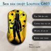 Skin dán chuột Logitech G603 mẫu Naruto nar02 Skin dán chuột Logitech G603 mẫu Naruto nar02