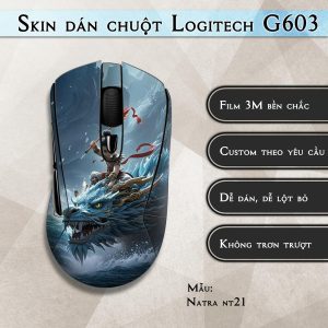 Skin dán chuột Logitech G603 mẫu Natra nt21